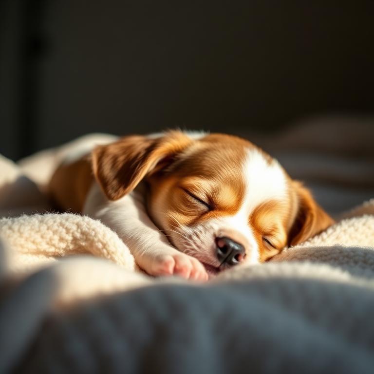 Puppy moment